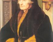 小汉斯荷尔拜因 - Portrait of Erasmus of Rotterdam